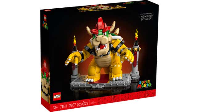 Legos neues Super Mario The Mighty Bowser-Set.