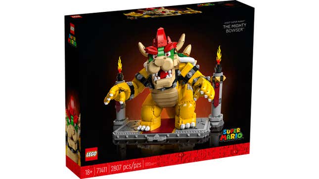 Legos Neues Super Mario The Mighty Bowser-Set.