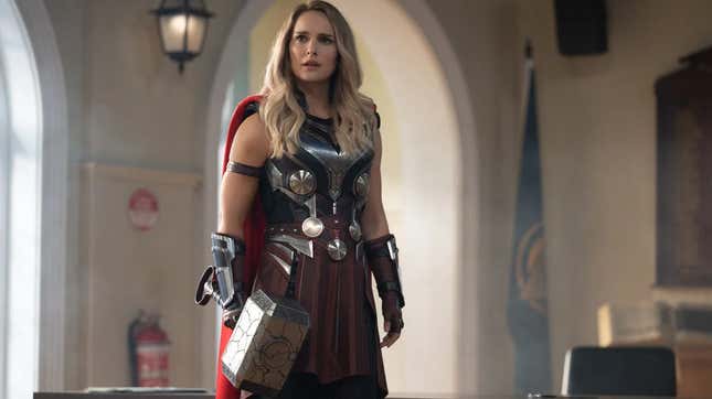 Natalie Portman as Jane Foster, the Mighty Thor.