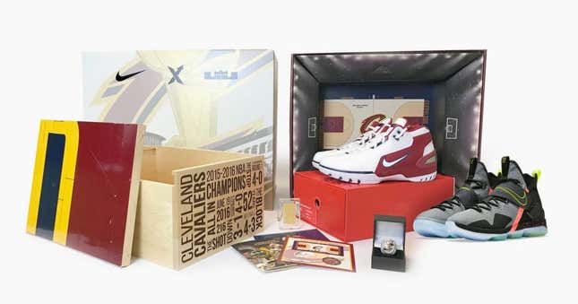 StockX’s “Cavs Court” release with Nike.
