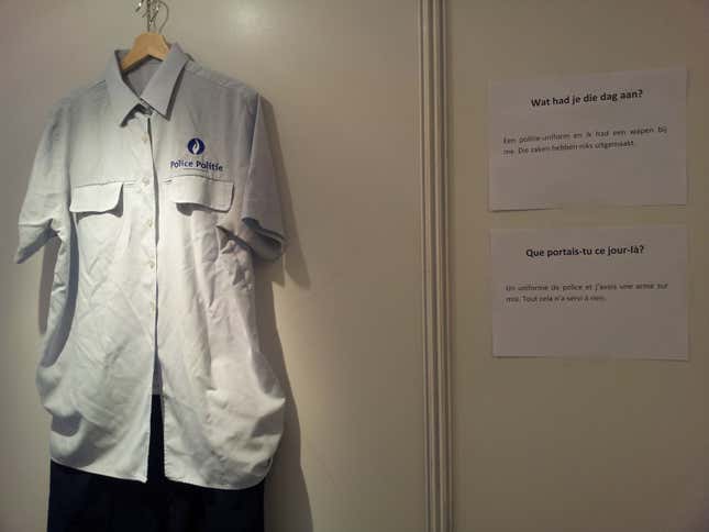Image for article titled A powerful exhibition shows what rape survivors wore when they were attacked