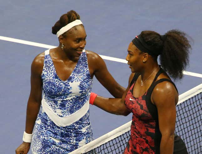 Image for article titled Two decades of the Williams sisters meeting across a tennis net, in photos