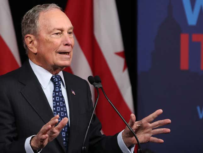 Image for article titled Mike Bloomberg: ‘I Apologize For The Damages My Past Policies Have Caused To The Negro Community’