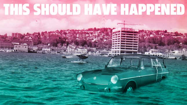 Image for article titled VW Of The 1960s And 1970s Owes You An Apology For Not Making An Amphibious Type 3