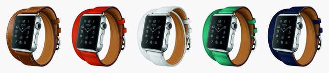 Apple's new bands in collaboration with Hermès