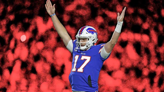 Josh Allen and the Bills are rolling.