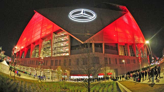 Mercedes-Benz Stadium in Atlanta