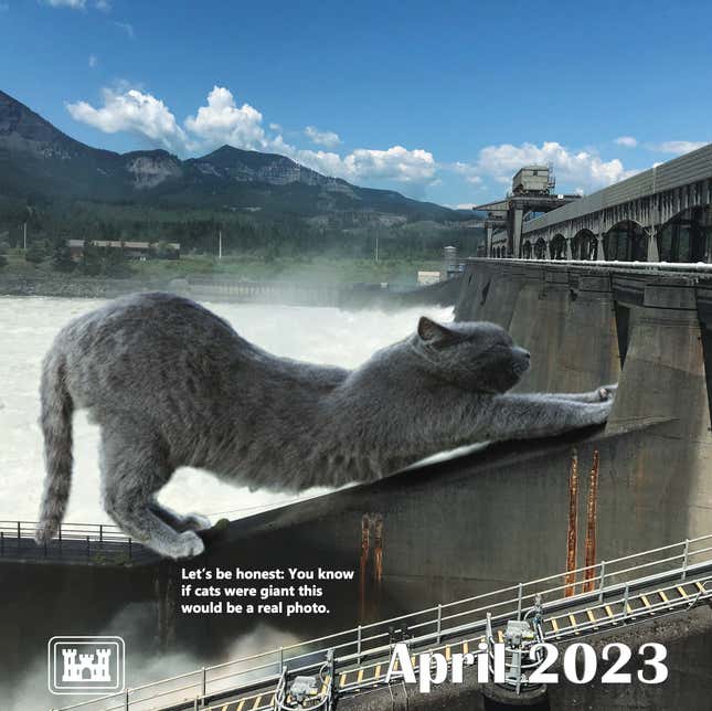the-army-corps-of-engineers-made-a-glorious-2023-cat-calendar