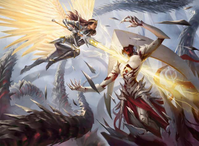 Image for article titled Magic: The Gathering Reveals Art From Its Bold New Set, March of the Machine