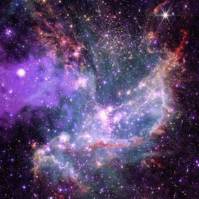 Los cúmulos como NGC 346 son regiones prodigiosas de formación estelar.