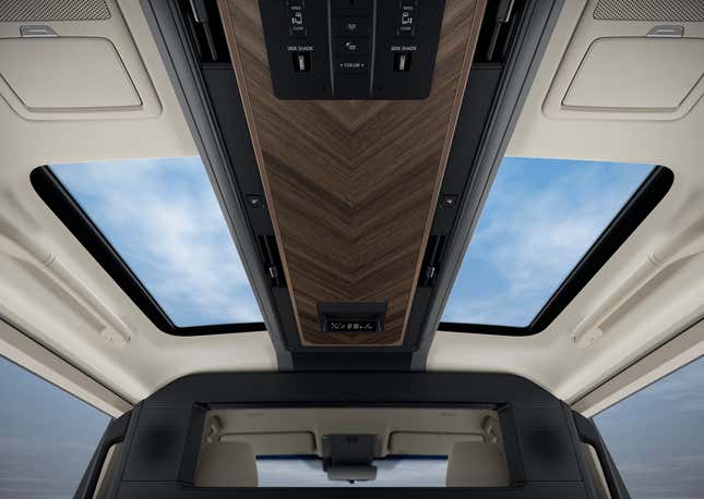 2024 Lexus LM luxury minivan interior