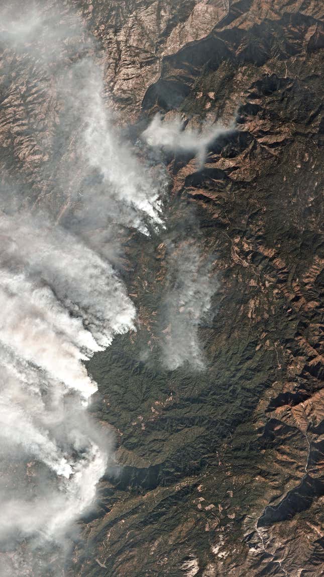 Planet’s satellites helped California fight fires