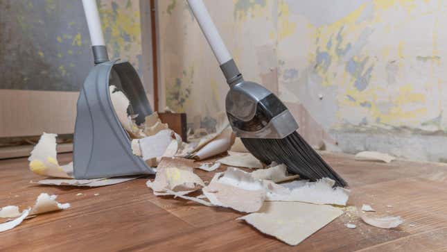 Image for article titled Everything You Need to Do to Clean Up After a DIY Project