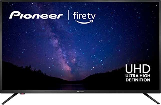 Image for article titled Prime Day Deal Still Happening: 41% off the PIONEER 43-inch Class LED 4K UHD Smart Fire TV