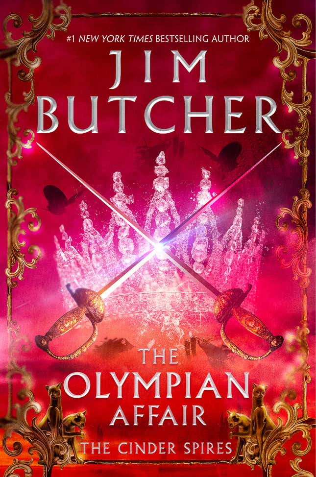 Image for article titled Jim Butcher&#39;s Cinder Spires Fantasy Series Returns With The Olympian Affair