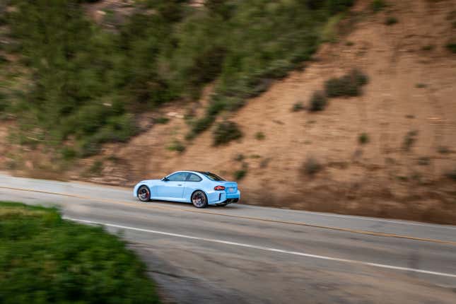 Image for article titled The 2023 BMW M2 Distills the M4&#39;s Sports Car Chops