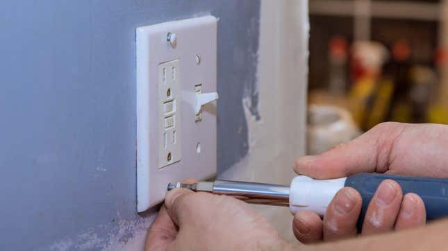 Image for article titled How to Paint Your Boring, White Plastic Outlet Covers