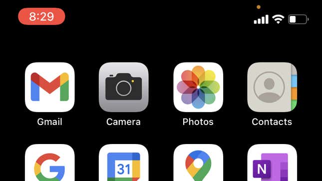 Image for article titled How to Know When Your iPhone Could Be Recording You