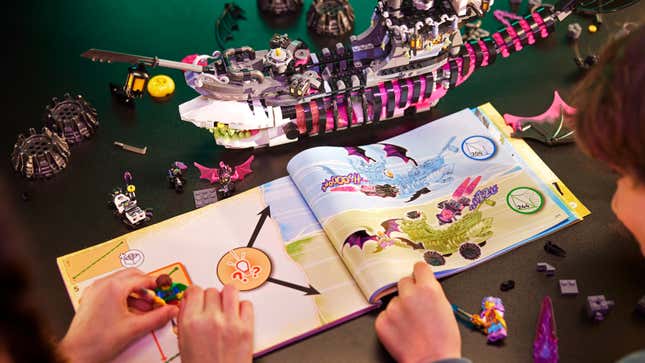 Image for article titled Building the Sets For Lego's New Animated Series Is Like a Choose Your Own Adventure Book