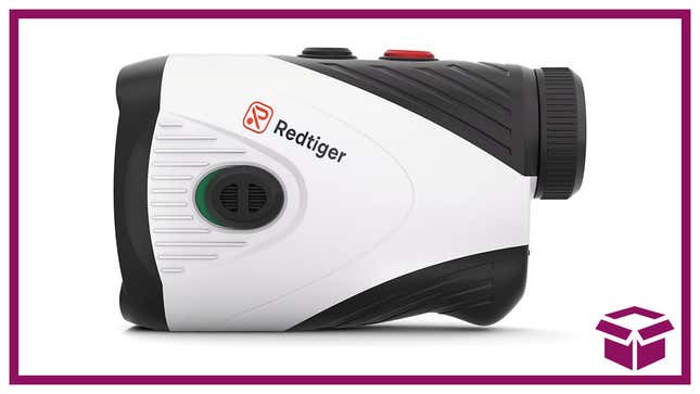 Be first to the pin every time with the Redtiger rechargeable laser range finder. 