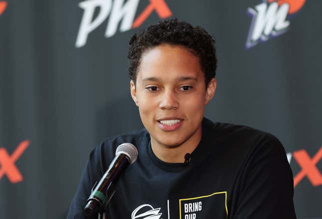 Image for article titled Brittney Griner Reflects on Russian Detainment, WNBA Return