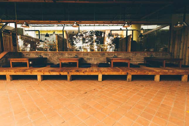 An “authentic” Japanese restaurant in Nairobi, owned by a Japanese entrepreneur who found the Nairobi market wide open.
