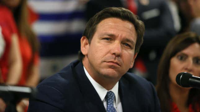Image for article titled Floridians, Does Ron DeSantis Want to Kill You or Does He Just Want You to Die?