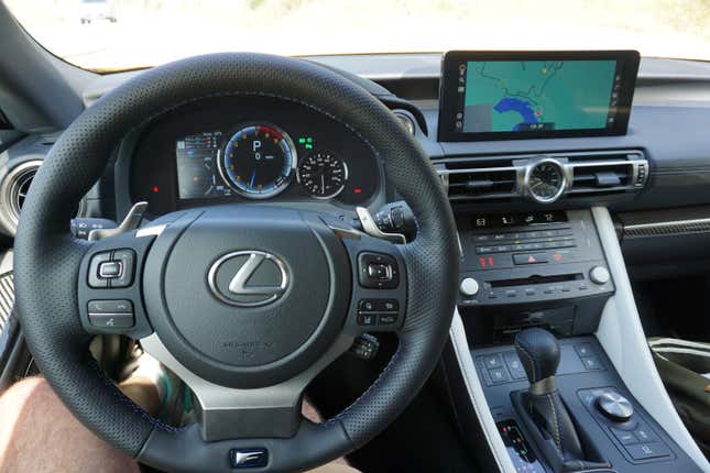 Image for article titled 2023 Lexus RC F Has An Engine That’ll Make You Forgive Its Sins