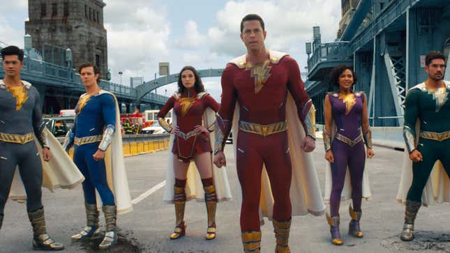 Imagen para el artículo titulado The Shazam Sequel Sparks and Fizzles at the Box Office