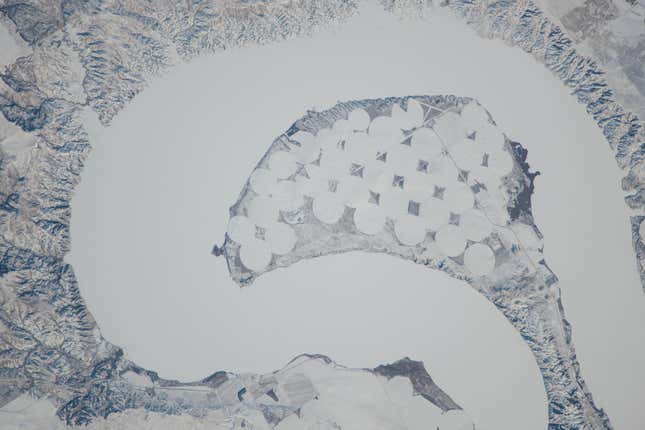 Image for article titled Earth’s frozen landscape, seen from space