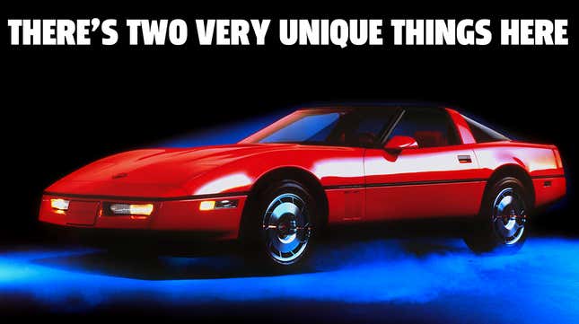 Image for article titled The C4 Corvette Had Reverse Lamp And Seat Belt Features Found Nowhere Else