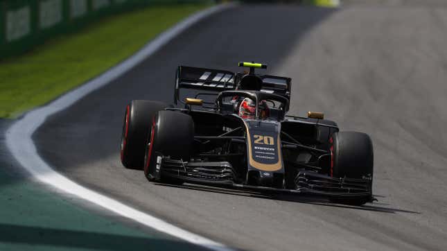 Kevin Magnussen at the Brazilian Grand Prix in 2019.