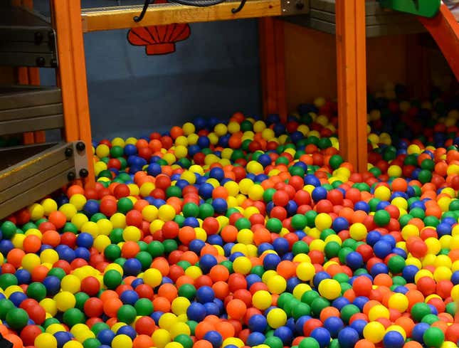 Image for article titled 3 Toddlers Dredged From Chuck E. Cheese Ball Pit