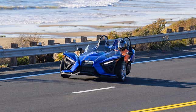 Image for article titled All I Want for Christmas Is the New Polaris Slingshot