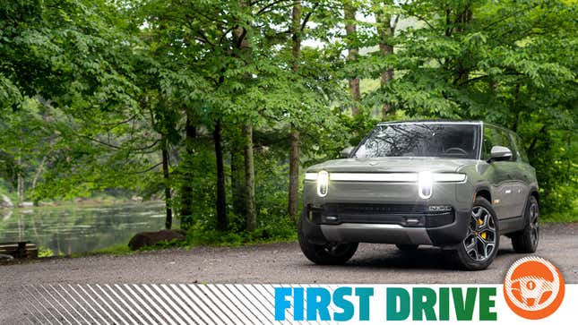 Image for article titled The 2022 Rivian R1S Is the Rightful Heir to the Land Cruiser Throne