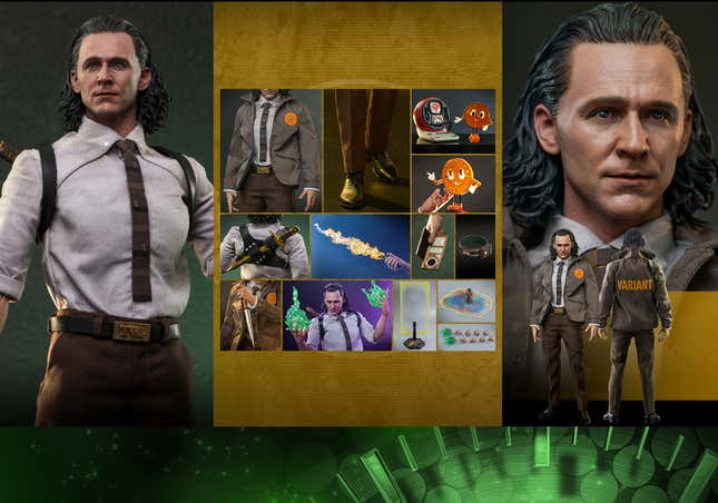 Image for article titled Loki and Sylvie Look Deep Into Each Other’s Souls in Their New Hot Toys Figures