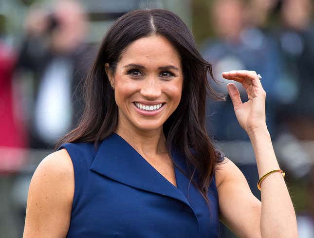 Image for article titled Meghan Markle Enters 10th Day Of Unshakably Great Mood