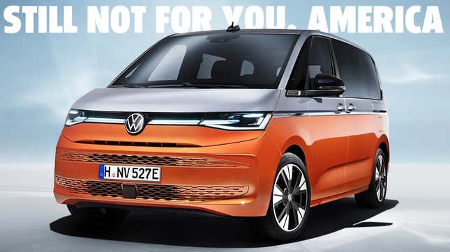 Image for article titled VW Releases New Version Of Van Americans Would Want But They Can&#39;t Have