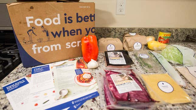 Image for article titled Blue Apron Finally Offers Subscription-Free Meal Kits