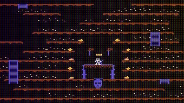A screenshot of a classic Atari game. 