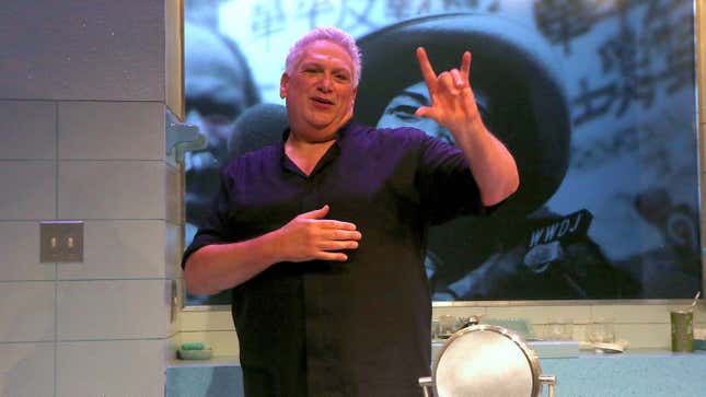 Harvey Fierstein during the opening night curtain call for the Manhattan Theatre Club play “Bella Bella” on October 22, 2019 in New York City.