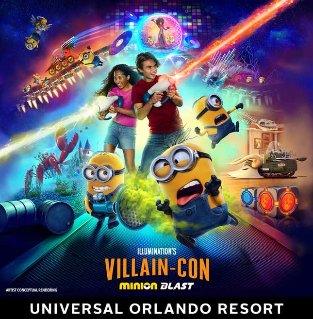 Image for article titled The Minions Takeover Cannot Be Stopped at Universal Studios Orlando