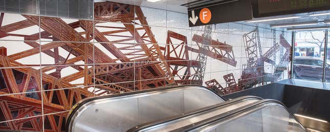 Image for article titled Inside New York’s $4.5 billion art museum: the Second Avenue Subway