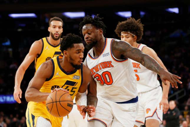 Image for article titled Message to Jazz: Trade Donovan Mitchell to the Knicks... and other fire-sale moves