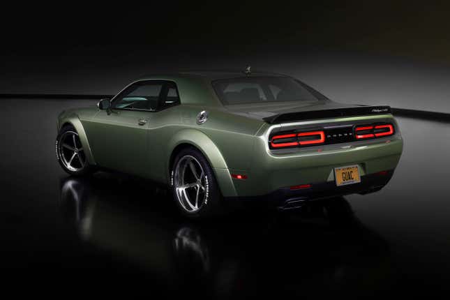 Image for article titled Get Your '70s Fix With The Dodge Challenger Holy Guacamole Concept