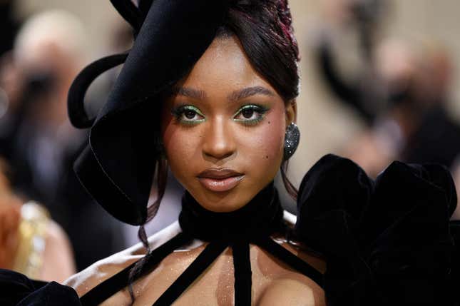 When the singer was five years old, her mother, Andrea Hamilton, received her first diagnosis. After being cancer-free for 19 years, in 2020, Andrea found another lump. Normani attends The Metropolitan Museum of Art’s Costume Institute benefit gala celebrating the opening of the “In America: An Anthology of Fashion” exhibition.