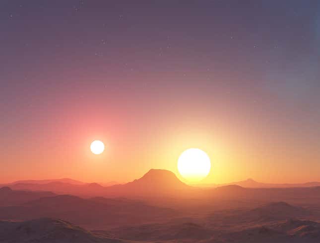 Image for article titled If Sci-Fi World Not Alien Enough For You, Here Come 2 Suns
