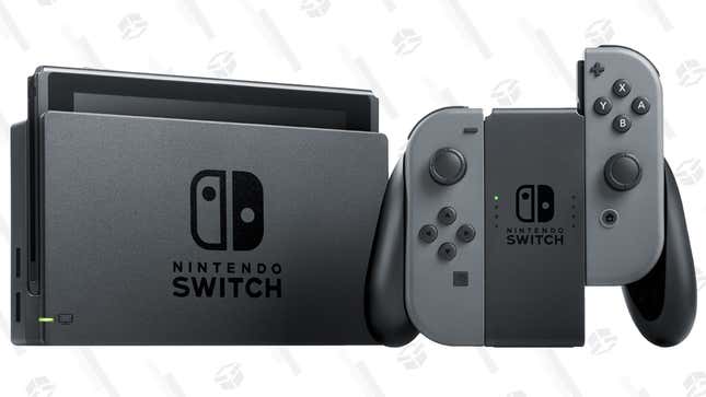 Refurb Nintendo Switch (Gray or Red and Blue) | $275 | eBay
Nintendo Switch + Two Ematic Wired Controllers | $299 | Walmart | Upgrade to wireless for $315
Nintendo Switch + NBA 2K19 | $298 | Walmart
Nintendo Switch + LEGO The Incredibles | $299 | Walmart