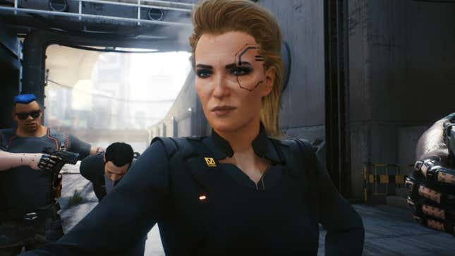 Meredith Stout interrogates V.