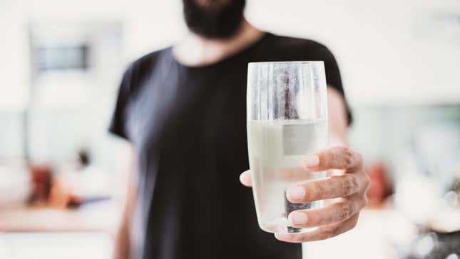Image for article titled Man Assured Friend’s Tap Water Always Looks Like That